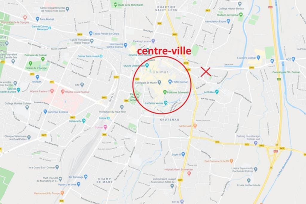 La Lauch Lägenhet Colmar Exteriör bild